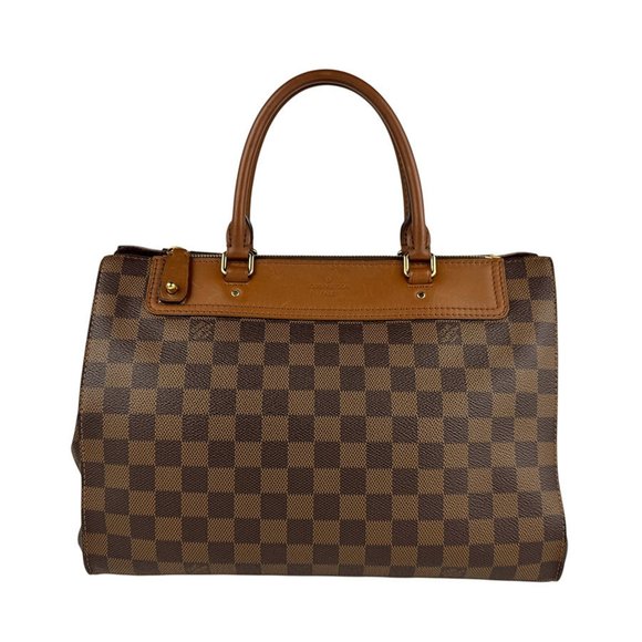 Louis Vuitton Damier Greenwich Handbag Shoulder Bag in Brown and Gold, Women's, - Picture 1 of 5